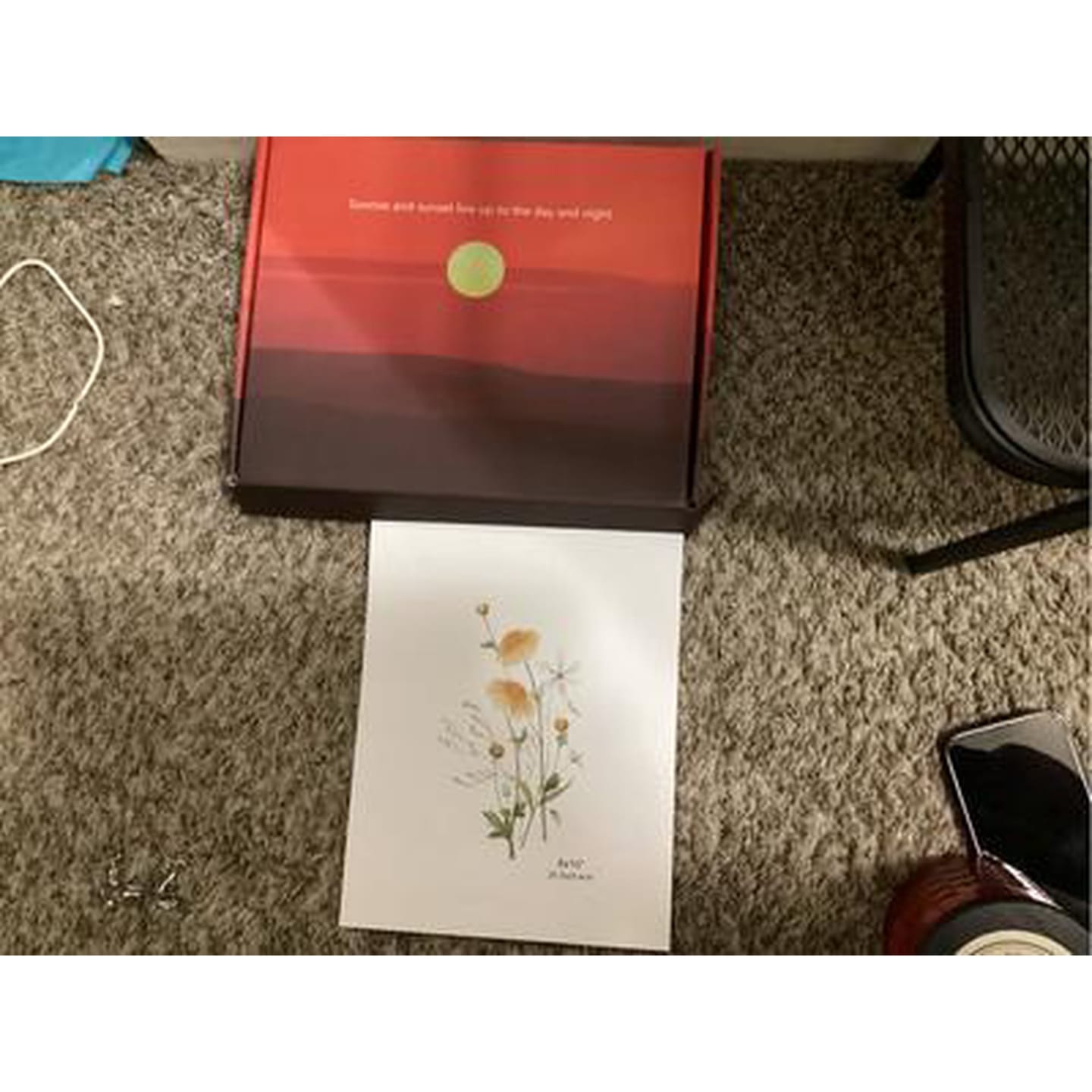 Customer photo review of Kinetic Sunrise Wall Light