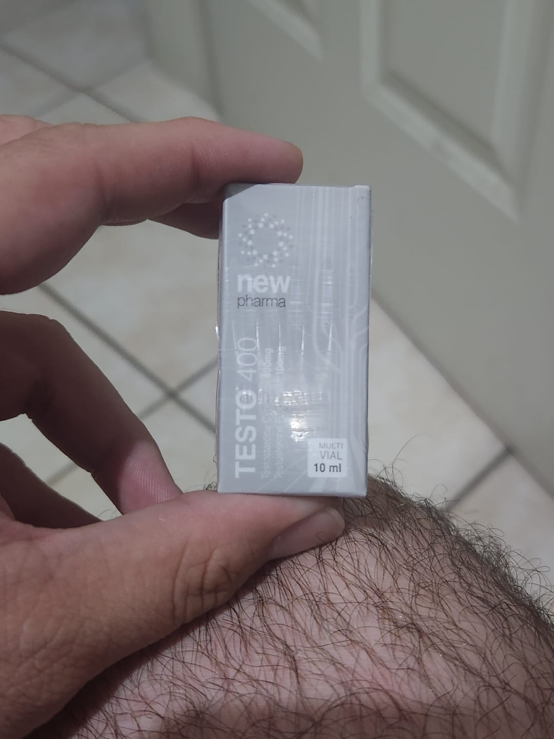 Customer photo review of TESTO400 | Testosterona Cipionato & Propionato 400mg 10ml