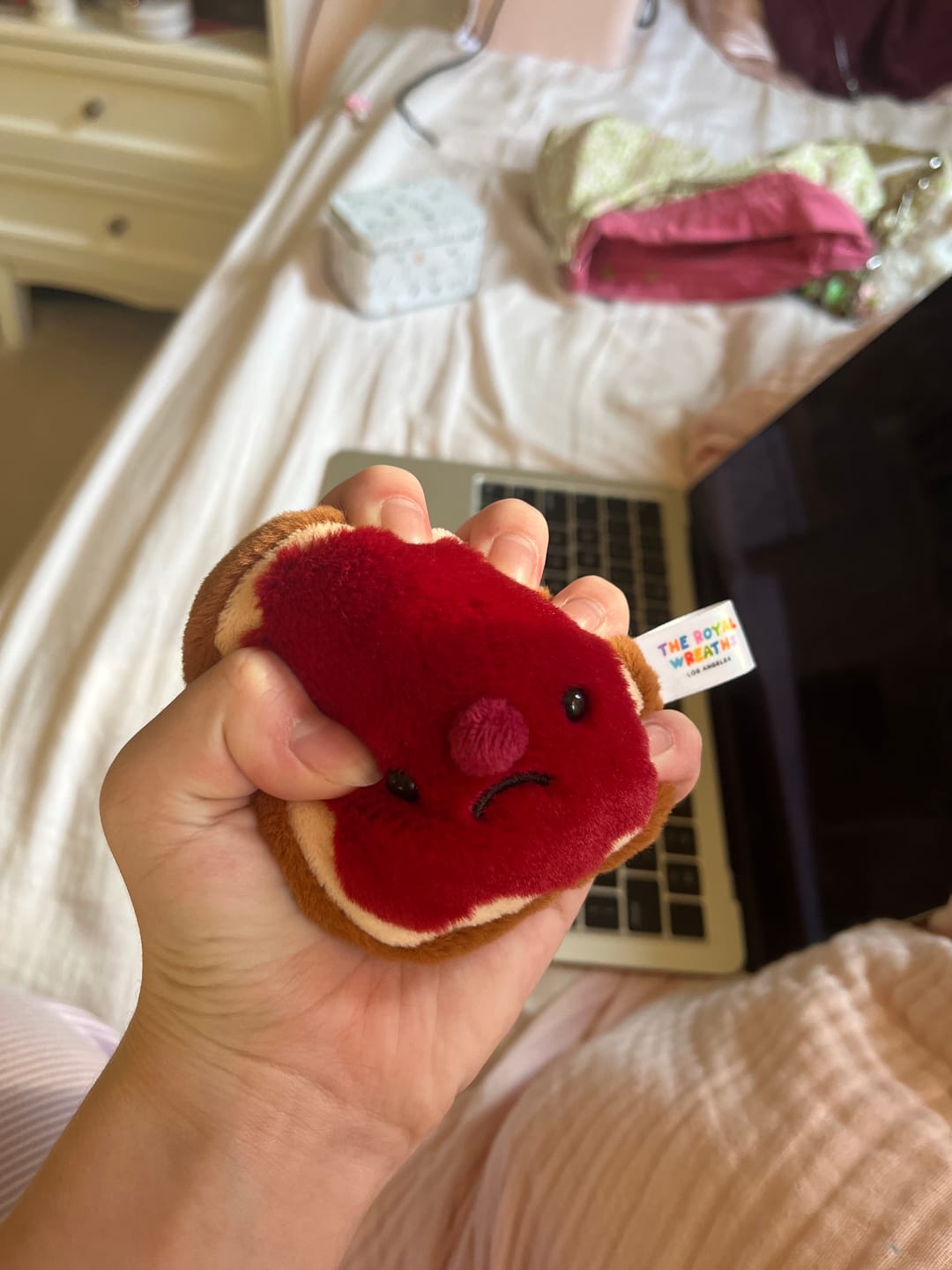 Customer photo review of Forgotten Half-Eaten Jelly on Toast