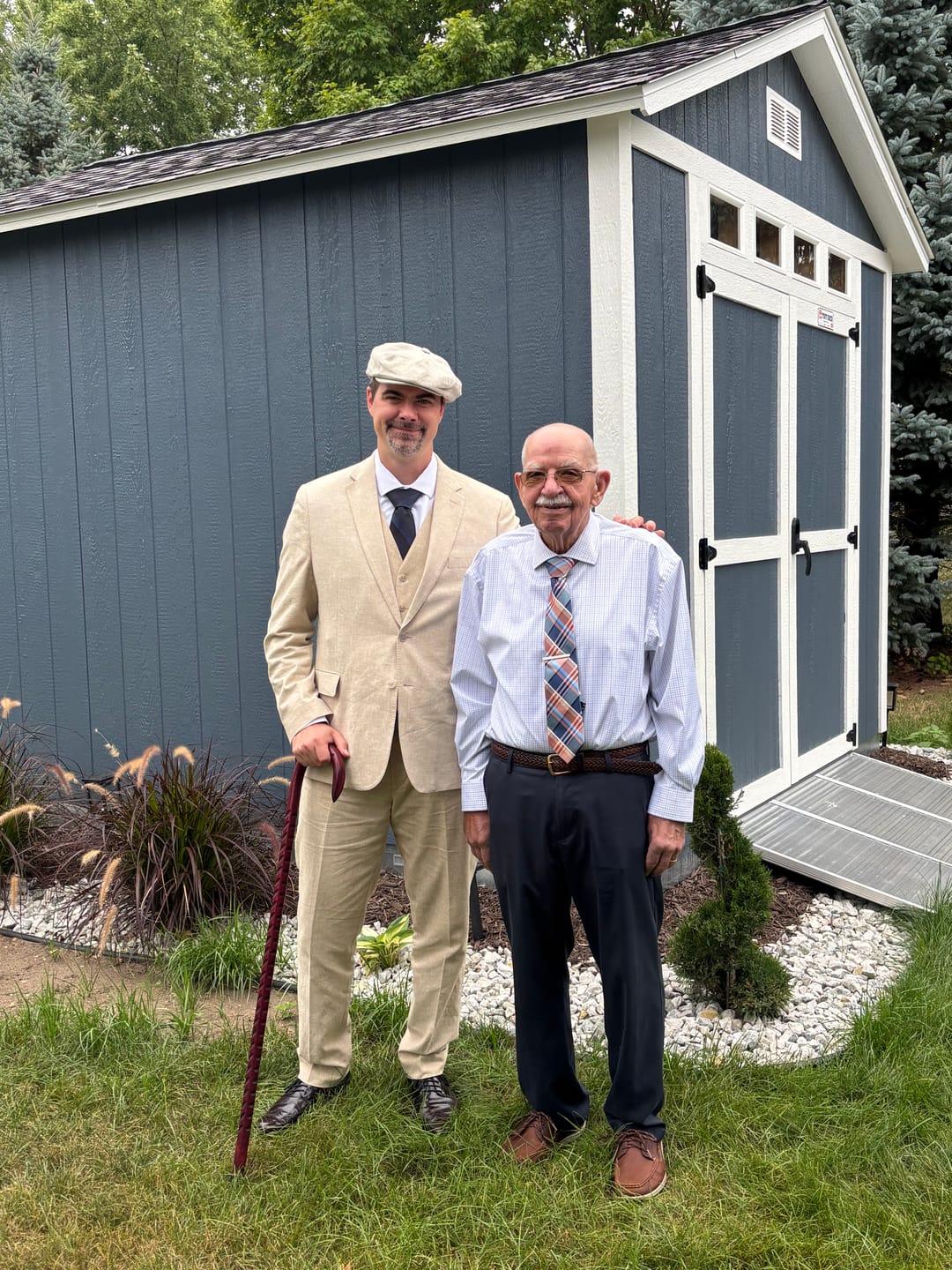 Customer photo review of Connery Cap Linen