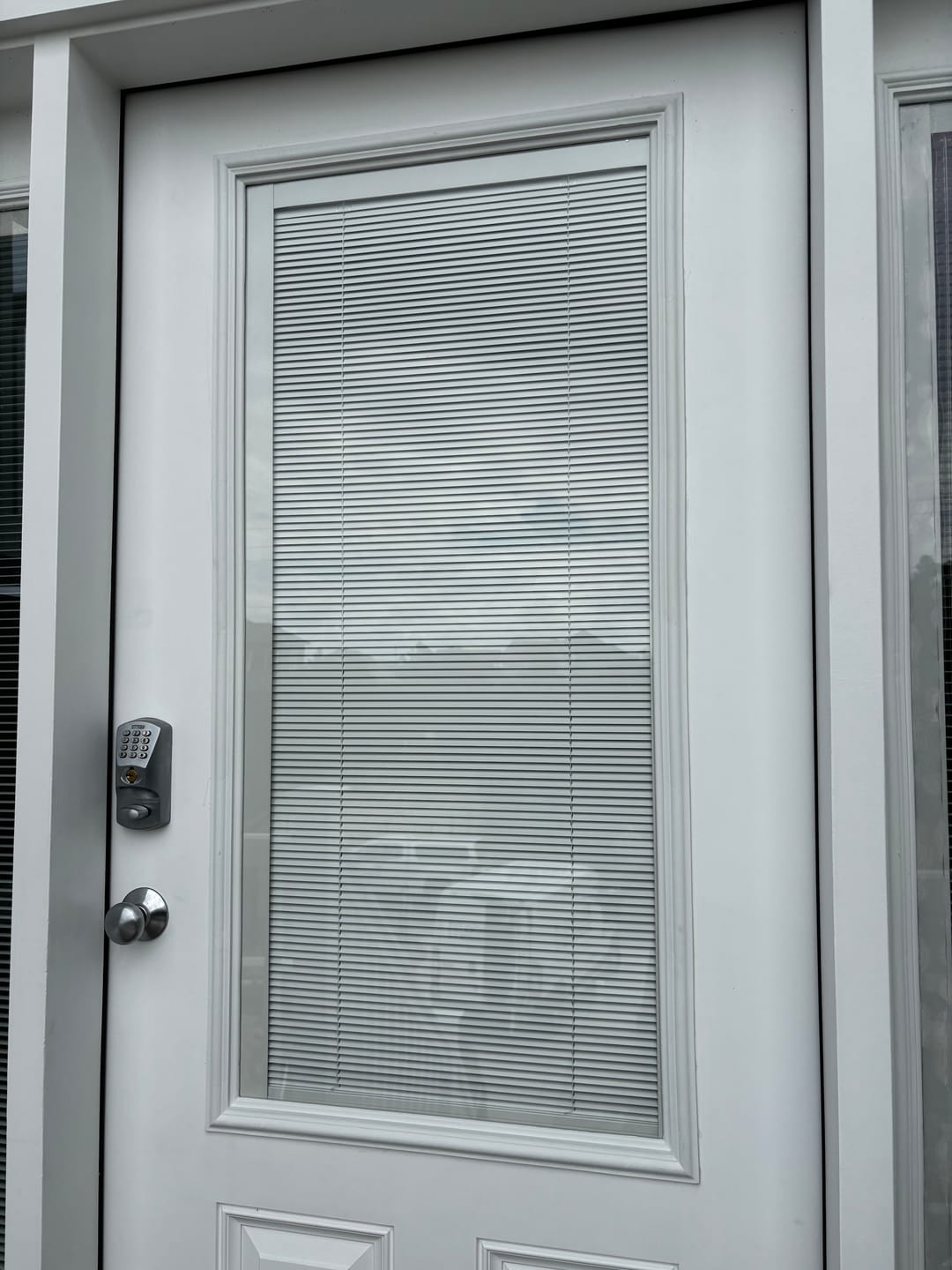 Customer photo review of Raise & Lower Blinds Glass and Frame Kit (3/4 Lite)