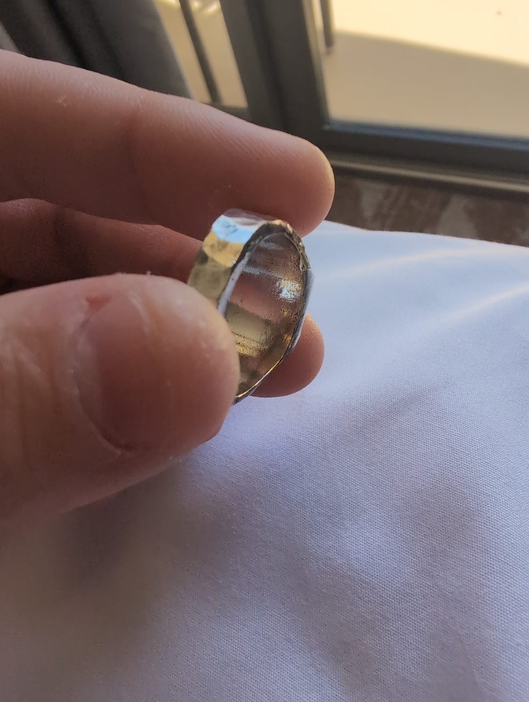 Customer photo review of Silver & Gold Ring - VOYAGER