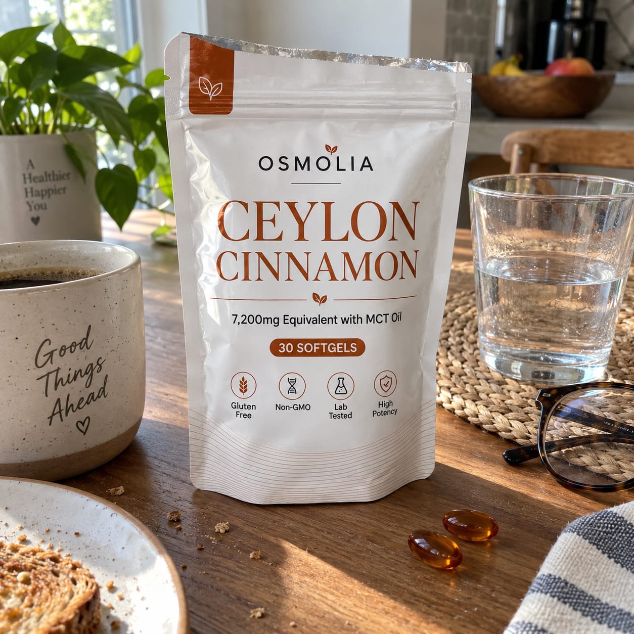 Customer photo review of Ceylon Cinnamon 7,200mg with MCT Oil
