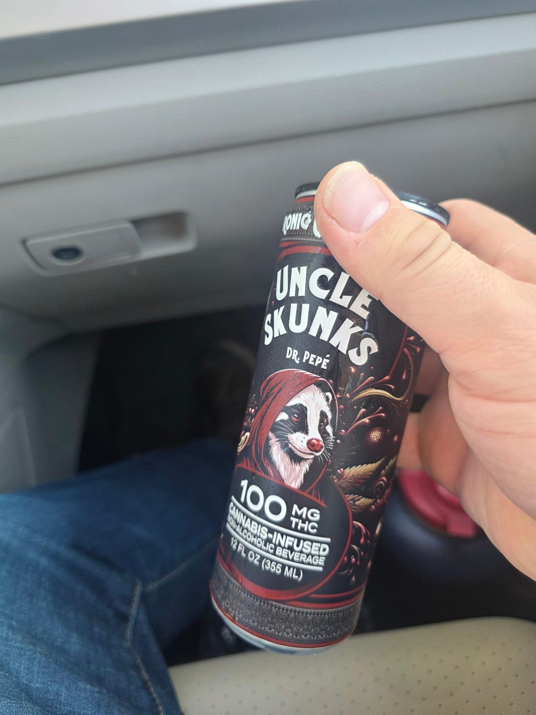 Customer photo review of 8-Flavor Variety Pack | 100 mg | 12oz Chronic Craft Sodas