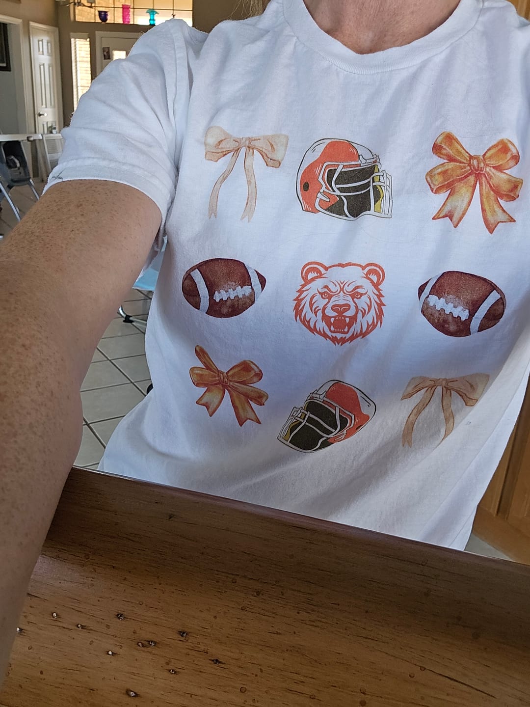 Customer photo review of Coquette Bears T-Shirt