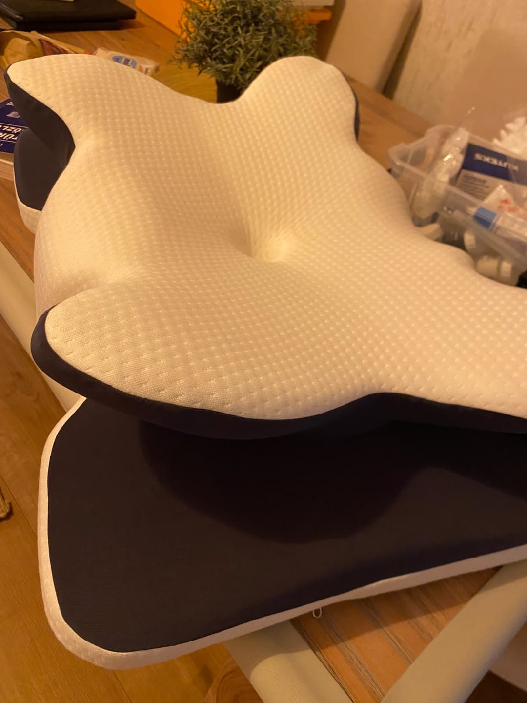 Customer photo review of Timoties Ortopedik Visco Boyun Yastığı