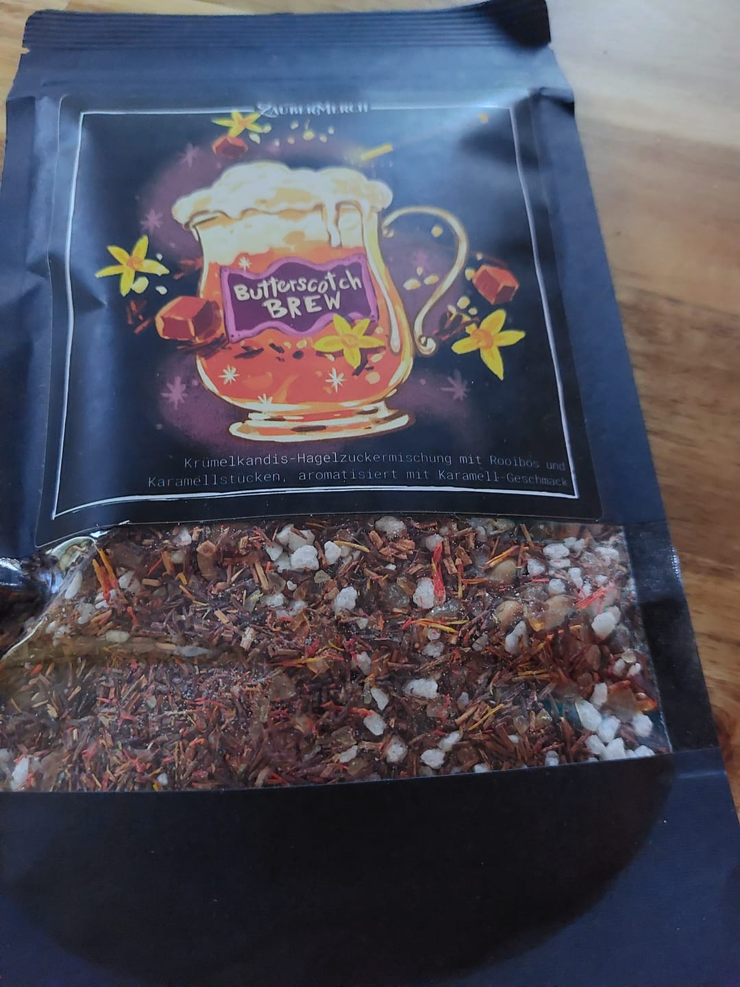 Customer photo review of Butterscotch Brew – Rooibos Tee Butterscotch Karamell