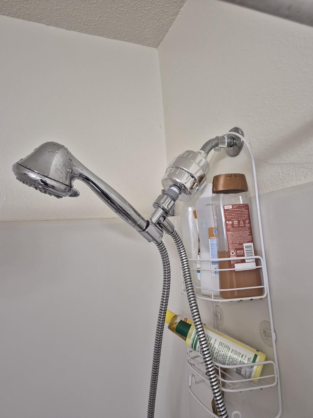 Customer photo review of Filtered Shower Head System — 20-Stage Chlorine & Heavy Metal Filter + 2 FREE Replacement Cartridges