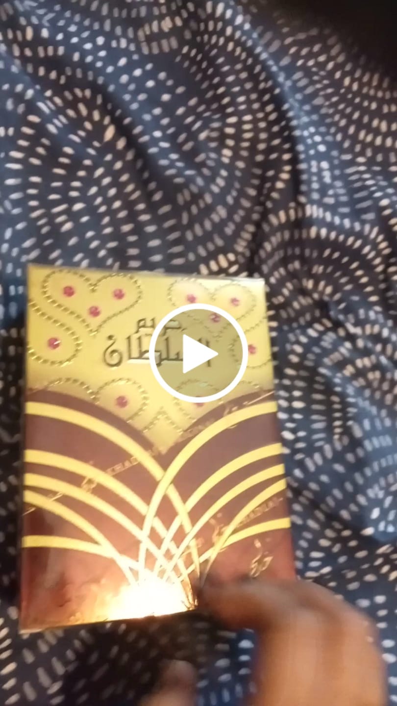 Customer video review of HAREEM AL SULTAN GOLD OIL 35ML - KHADLAJ