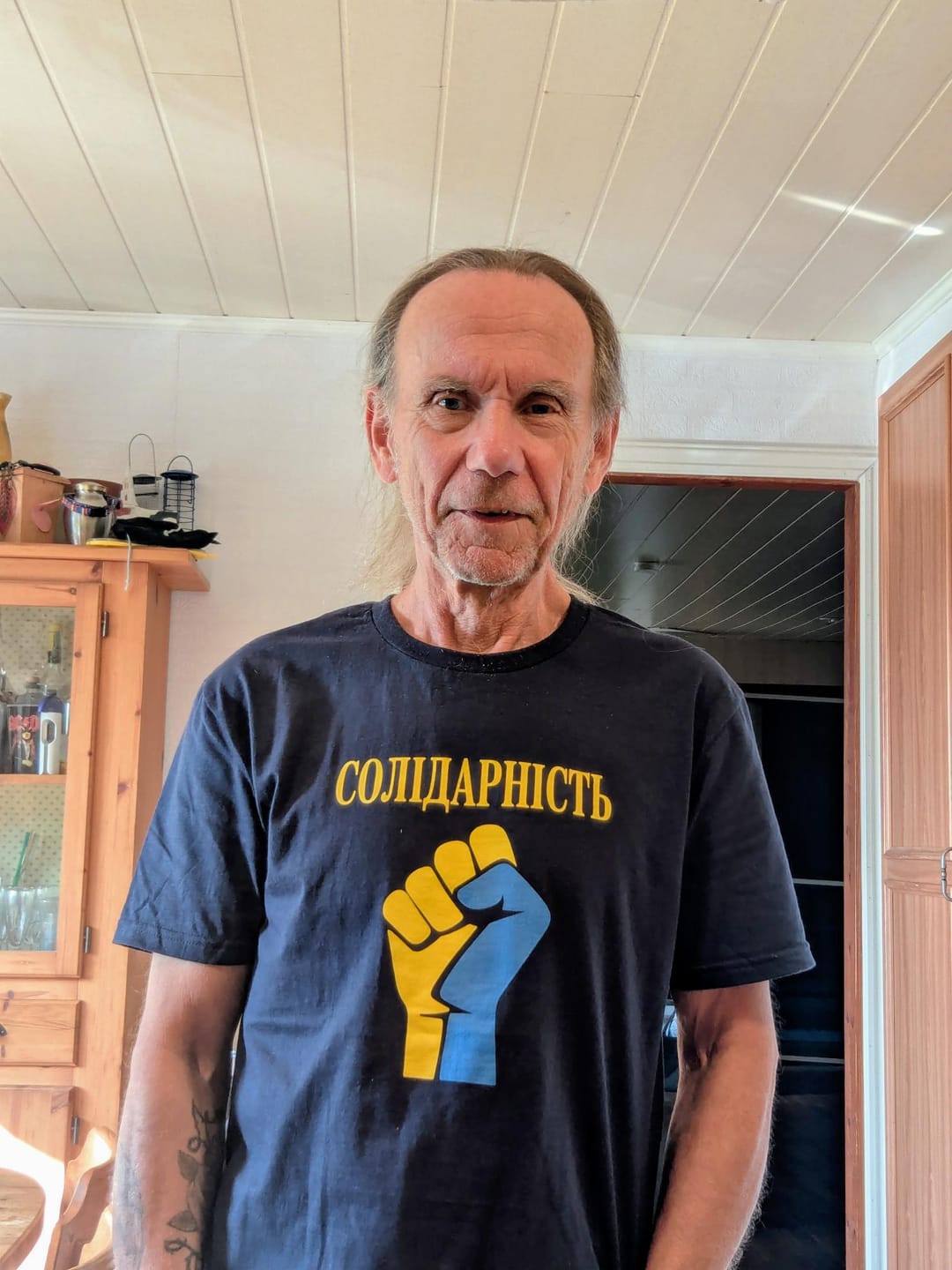 Customer photo review of Солідарність T-Shirt
