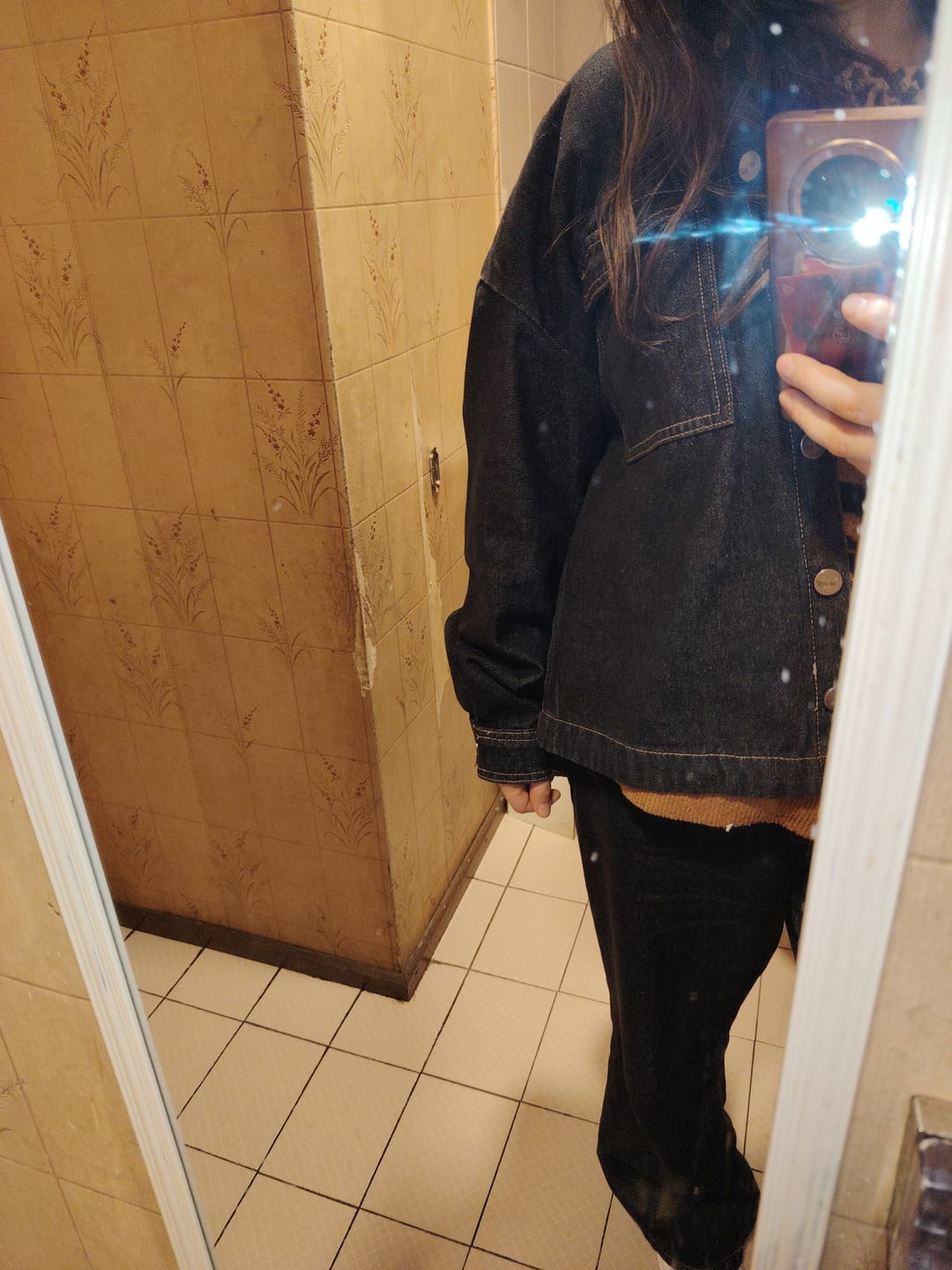 Customer photo review of Chaqueta Josefa negra
