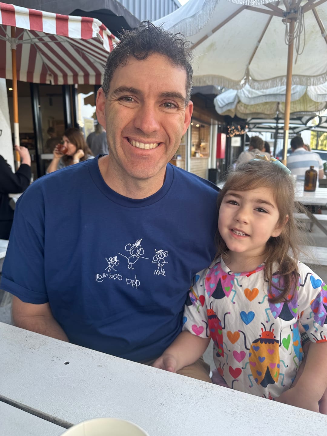 Customer photo review of CUSTOM Men's Kid's Drawing T-shirt