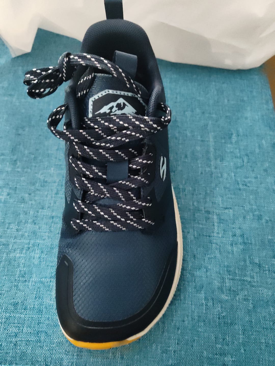 Customer photo review of Aurora - Wide Toe Sneakers