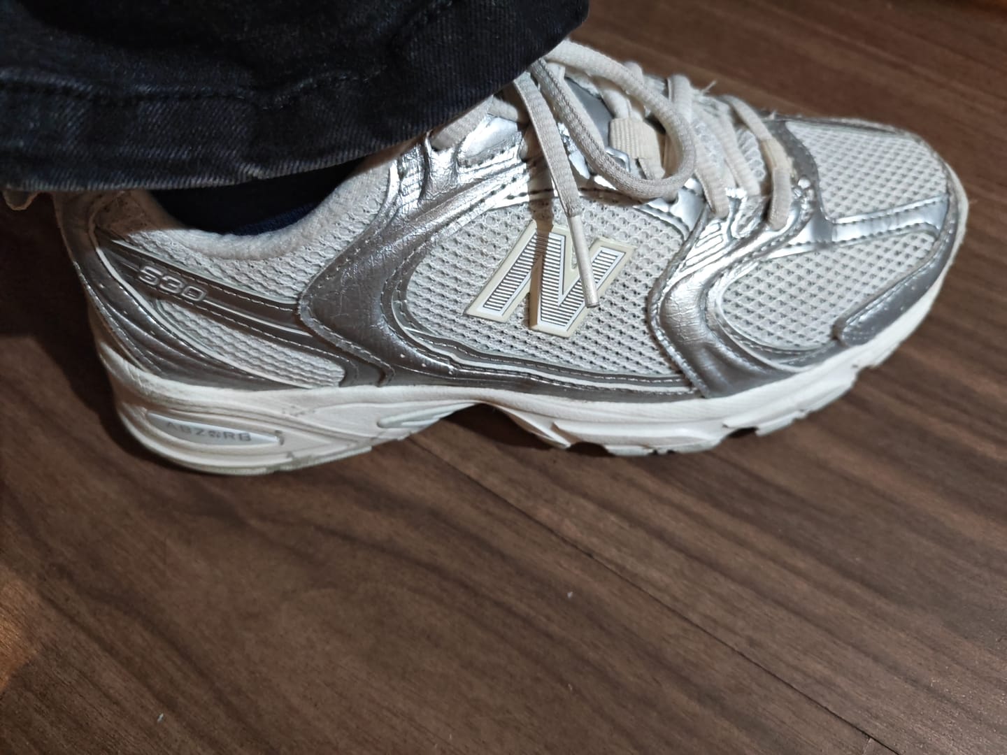 Customer photo review of Zapatilla New Balance 530P Mujer Blanco