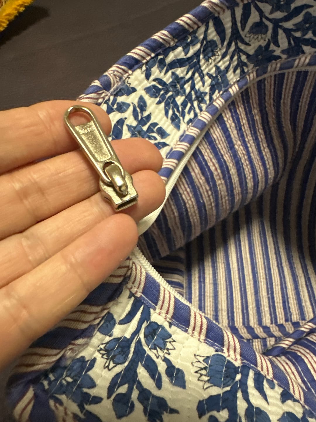 Customer photo review of Take it all bag - blue