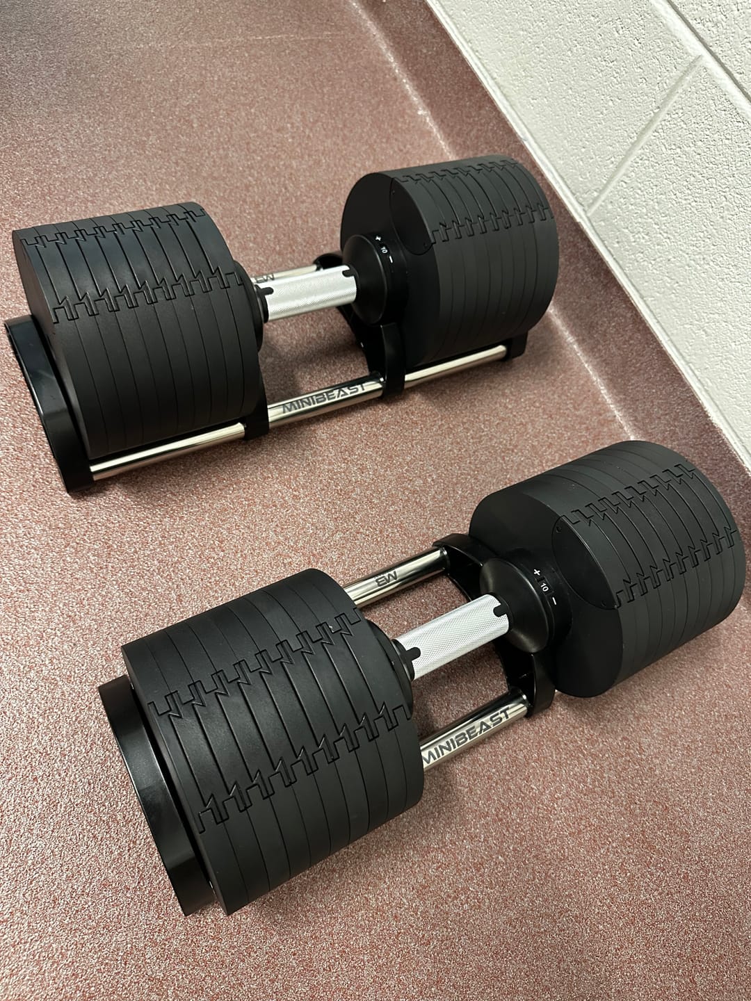 Customer photo review of MB PRO Adjustable Dumbbell 100lb