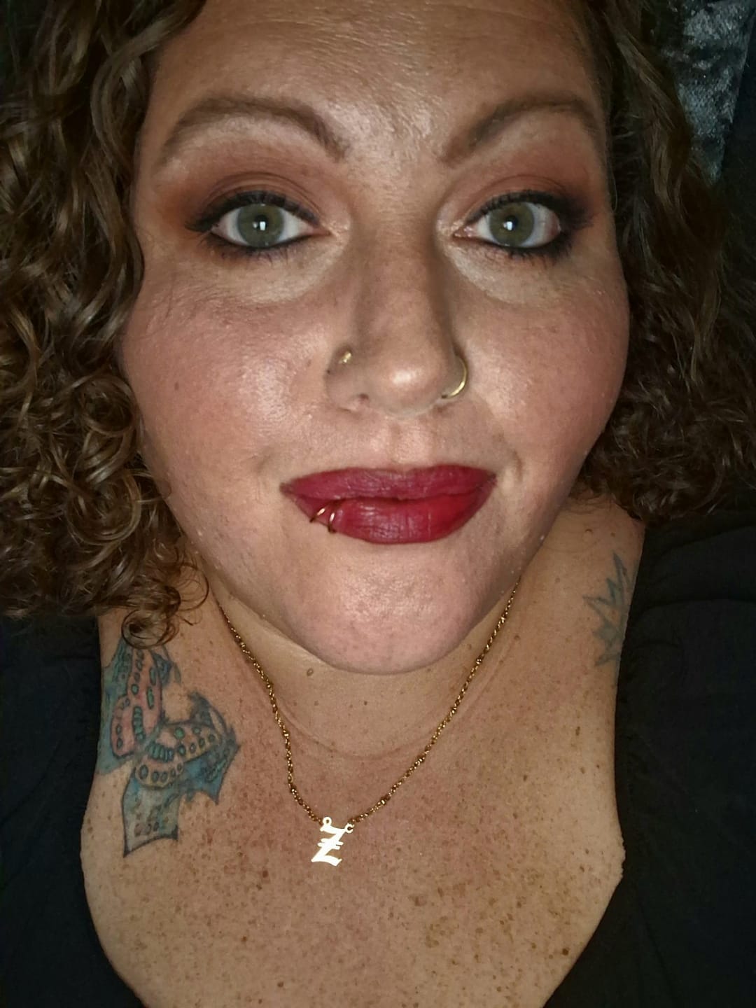 Customer photo review of Berlin Lipstick