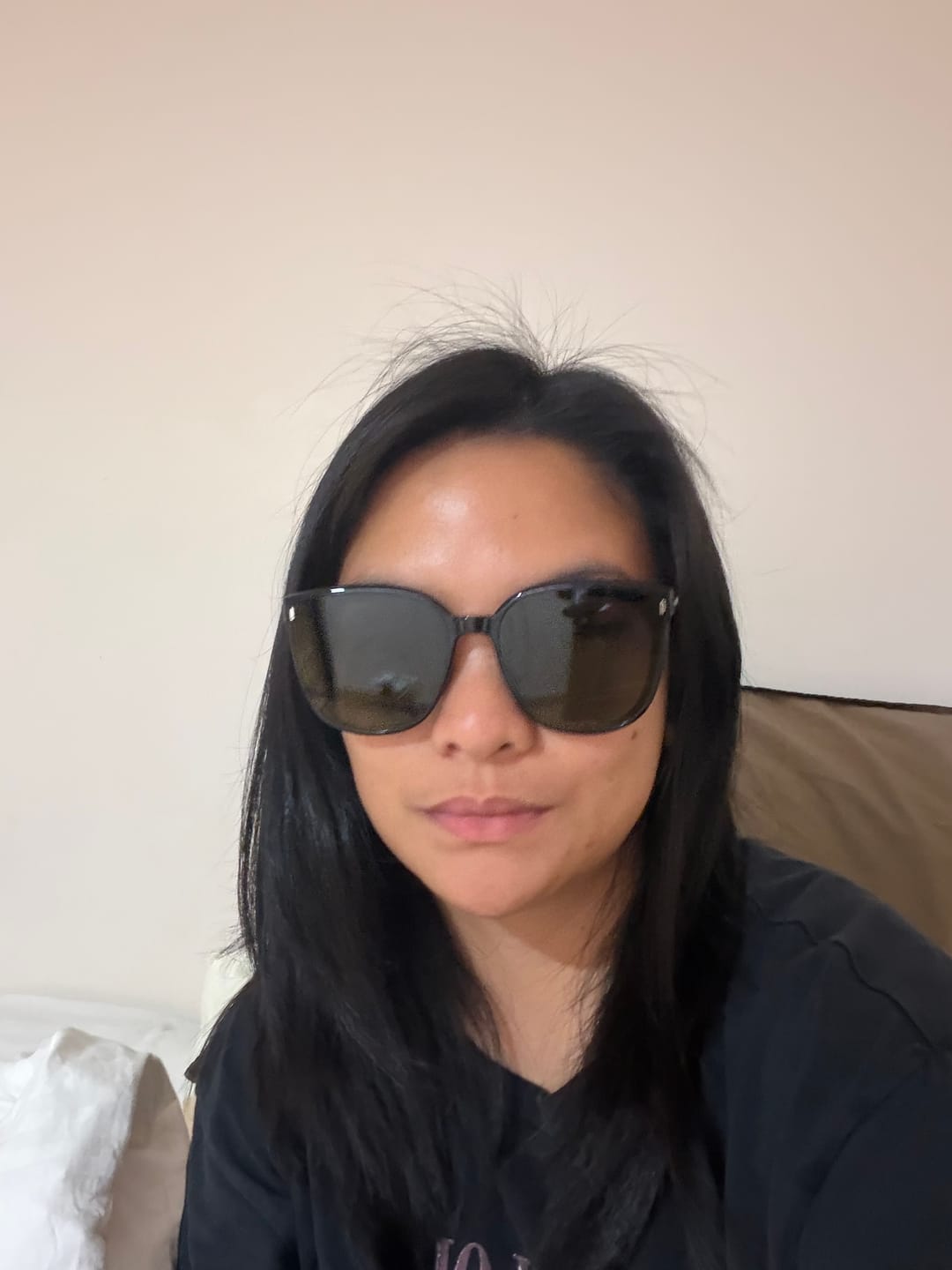 Customer photo review of Oversized Square-Round Frame Sunglasses UV 400 FD020/FD421