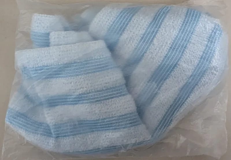Customer photo review of SilverScrub™ Exfoliating Towel