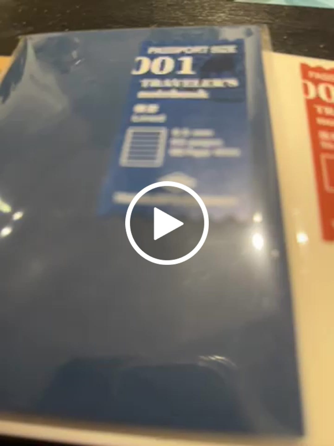 Customer video review of Traveler's Company 003. Blank Notebook Refill, Passport Size
