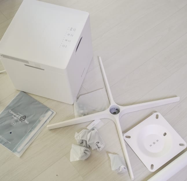 Customer photo review of 低温スチーム式ステンレス加湿器 Cube Pro Plus (J60HV)