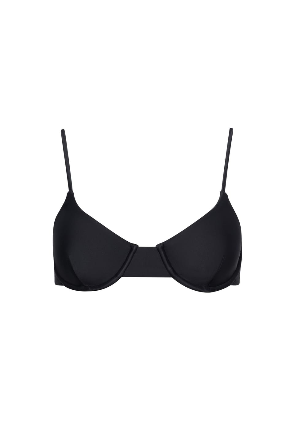 Customer photo review of Palermo Underwire Bikini Top – Black
