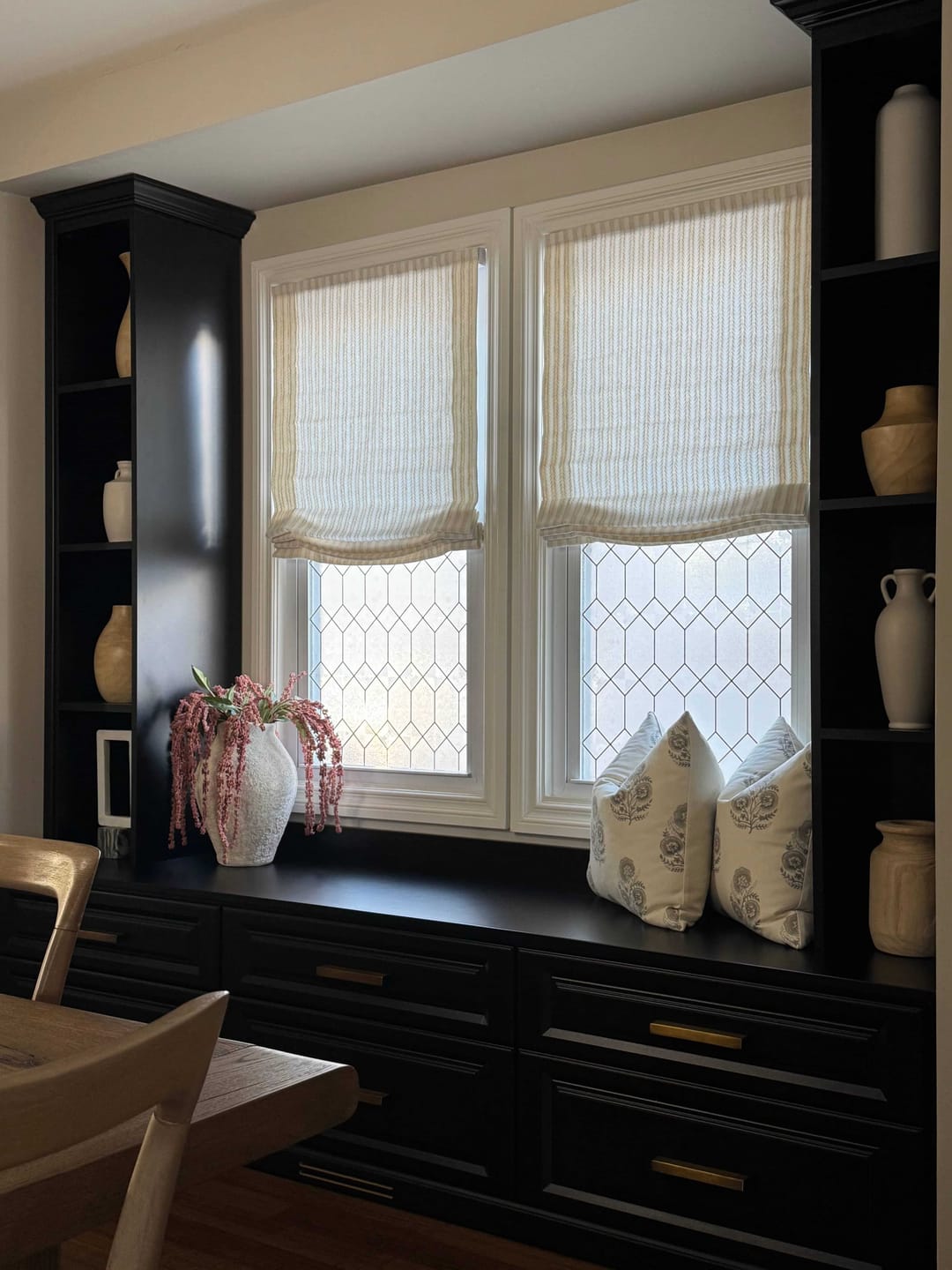 Customer photo review of Willow Custom Motorized Roman Shades