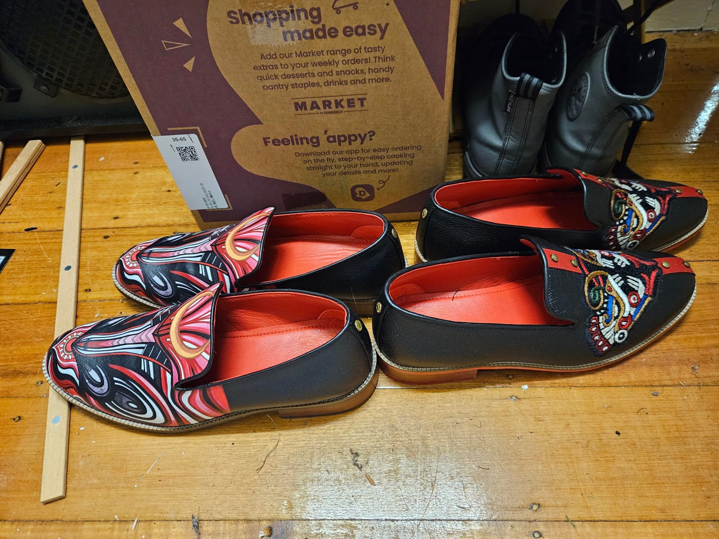 Customer photo review of Leon Loafers Men – Coal