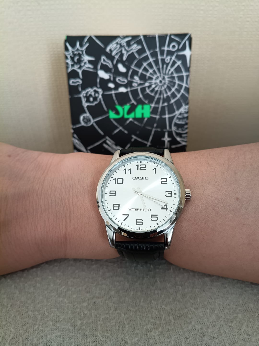 Customer photo review of Reloj Casio Análogo MTP-V001L-7B Correa de Cuero