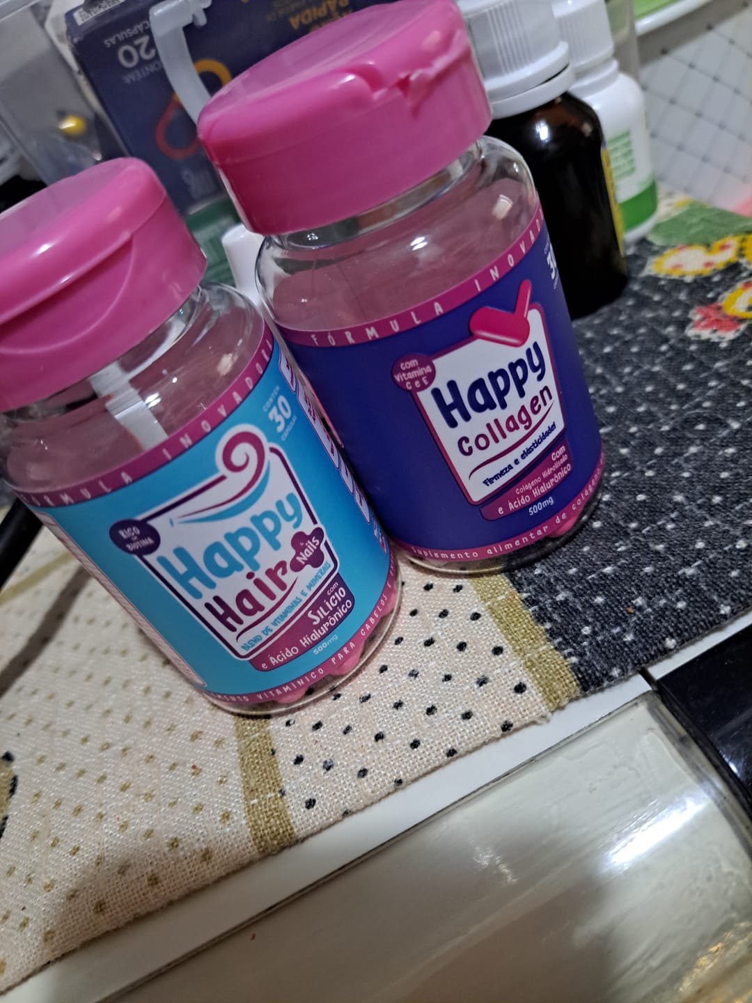 Customer photo review of Happy Collagen 2 Potes