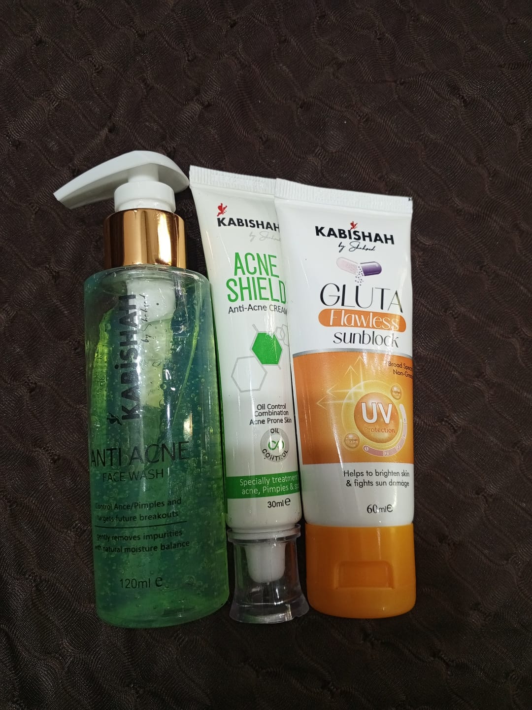 Customer photo review of Gluta Flawless Sunblock