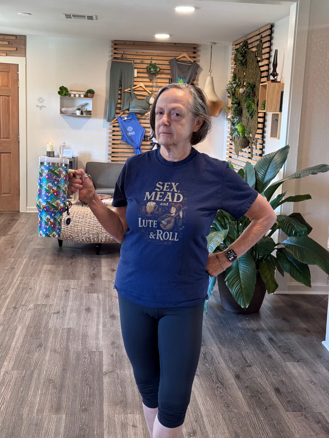 Customer photo review of Sex Mead Lute and Roll Premium Tee
