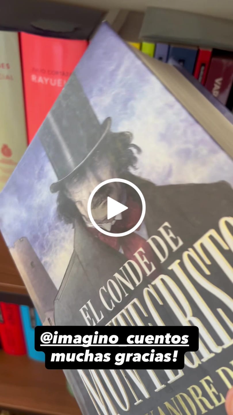 Customer video review of El conde de Montecristo