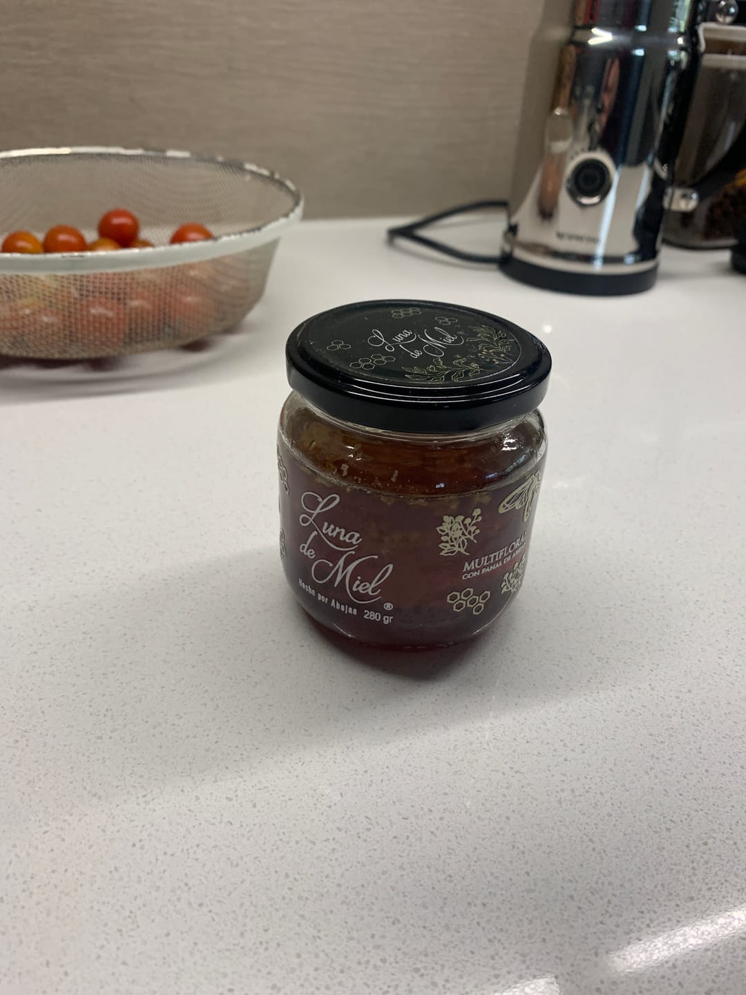 Customer photo review of Miel con Panal de abejas