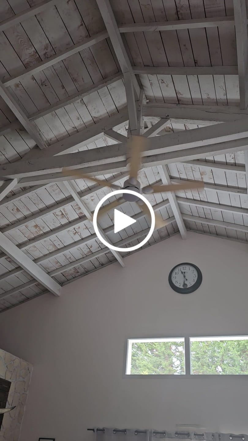 Customer video review of Mistral teinté Chêne | Ventilateur de plafond – Ø 141 cm