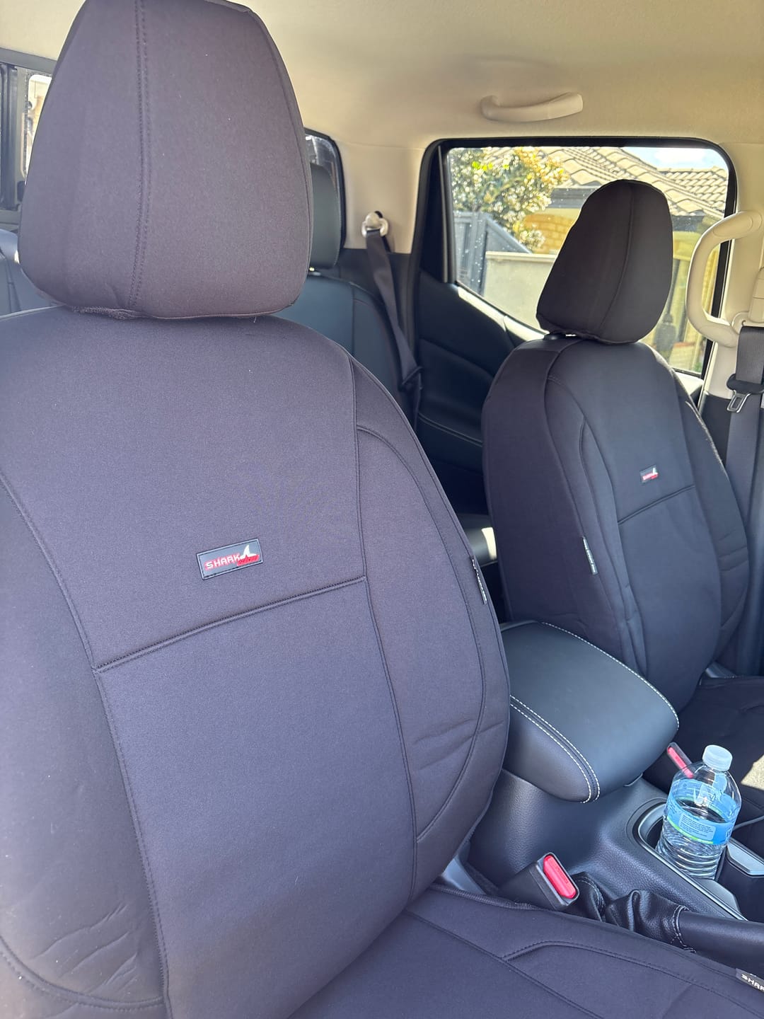 Customer photo review of Sharkskin PLUS Seat Covers for Nissan Navara (Dec/2020-ON)