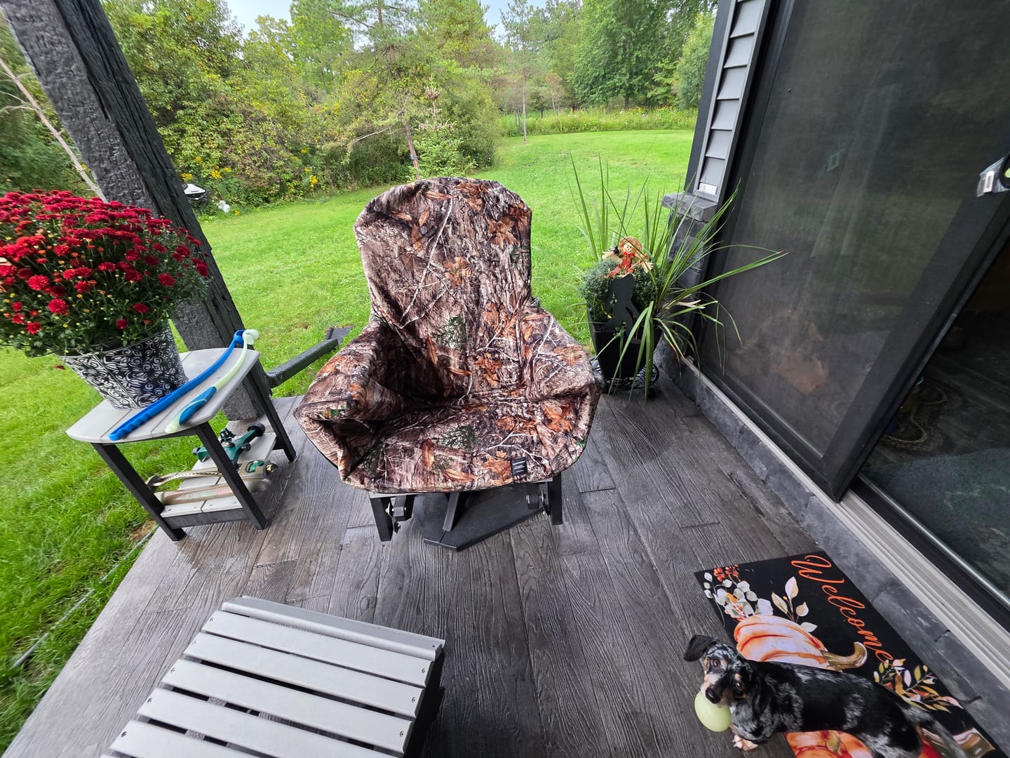 Customer photo review of The Chair Blanket