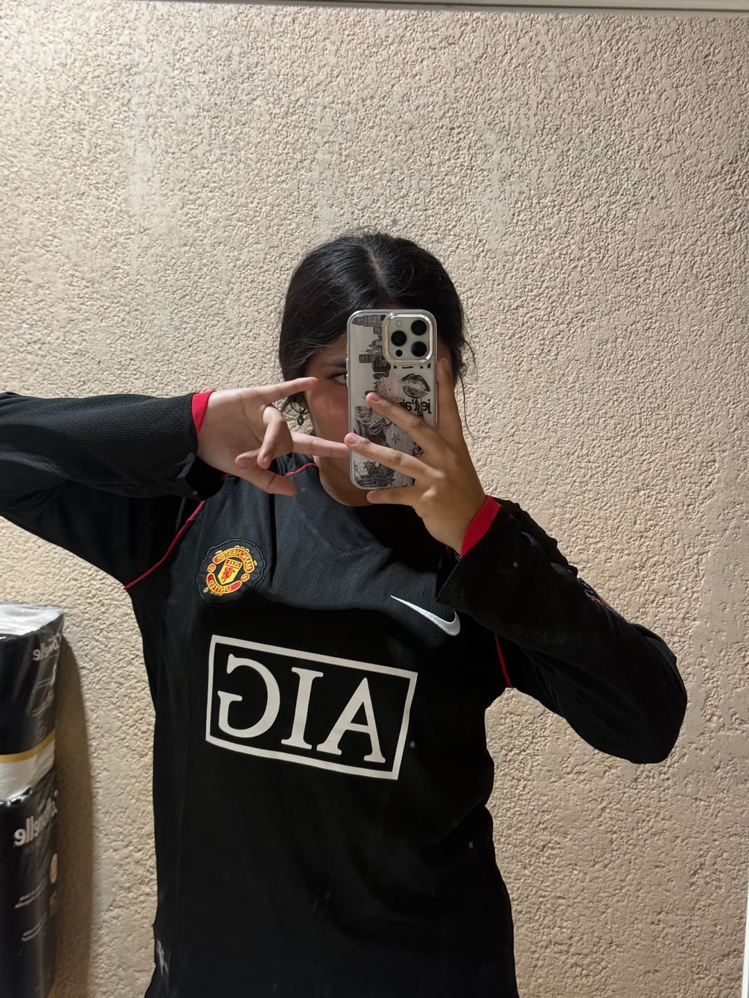Customer photo review of Manchester United 2007/08 Visitante - Express