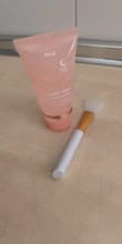 Customer photo review of Collagen Overnight Peel-Off Face Mask