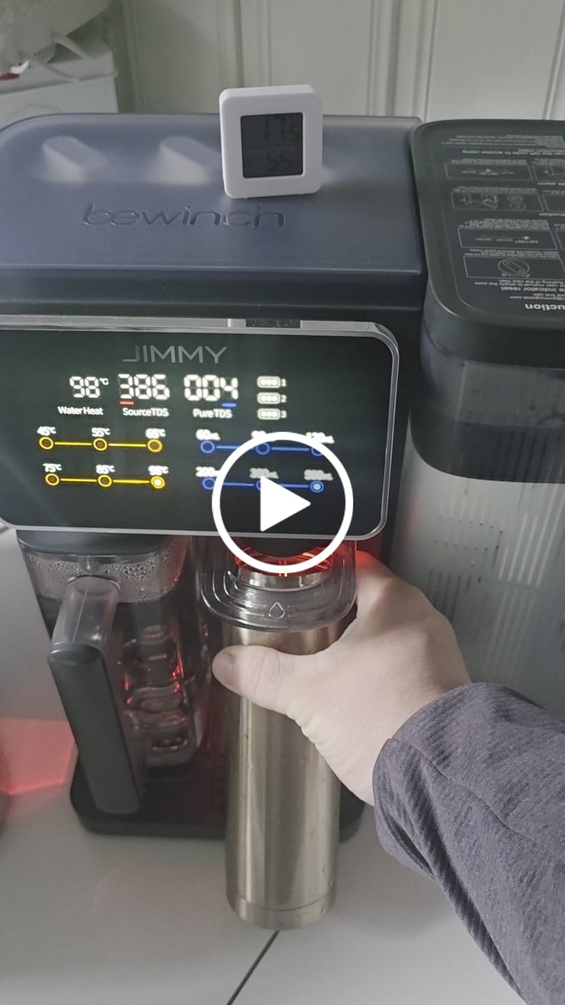 Customer video review of R9 Countertop Reverse Osmosis Water Purifier
