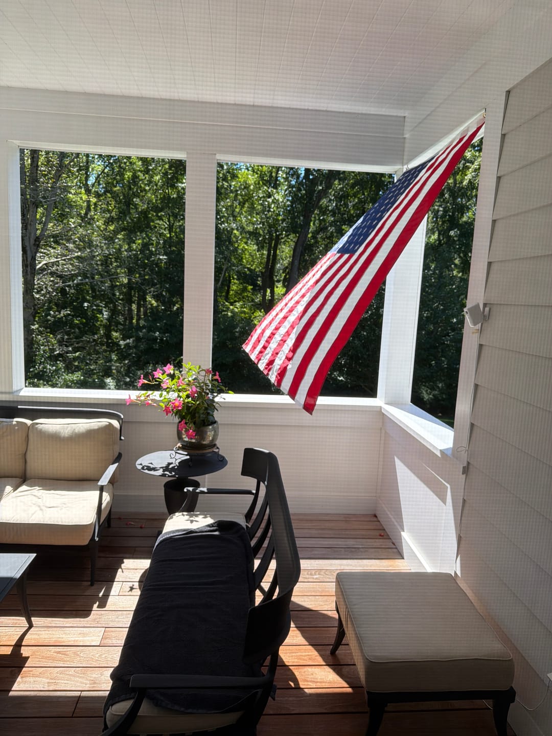 Customer photo review of 4' x 6' American Flag