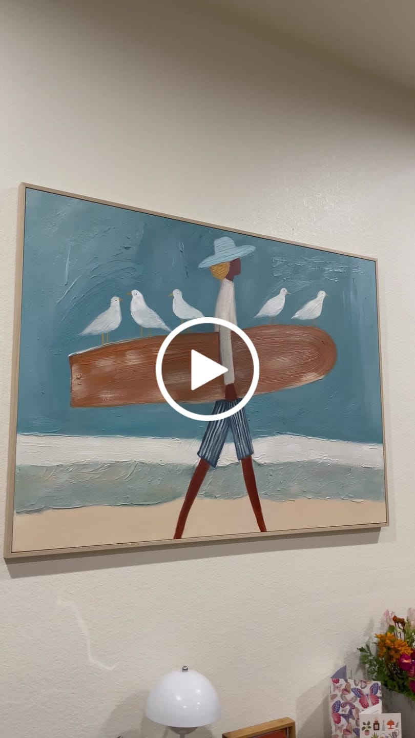 Customer video review of Surfing Sports Wall Art #SA099