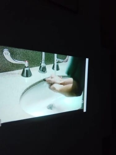 Customer photo review of Mini Proyector Smart 180 VELTRIX™