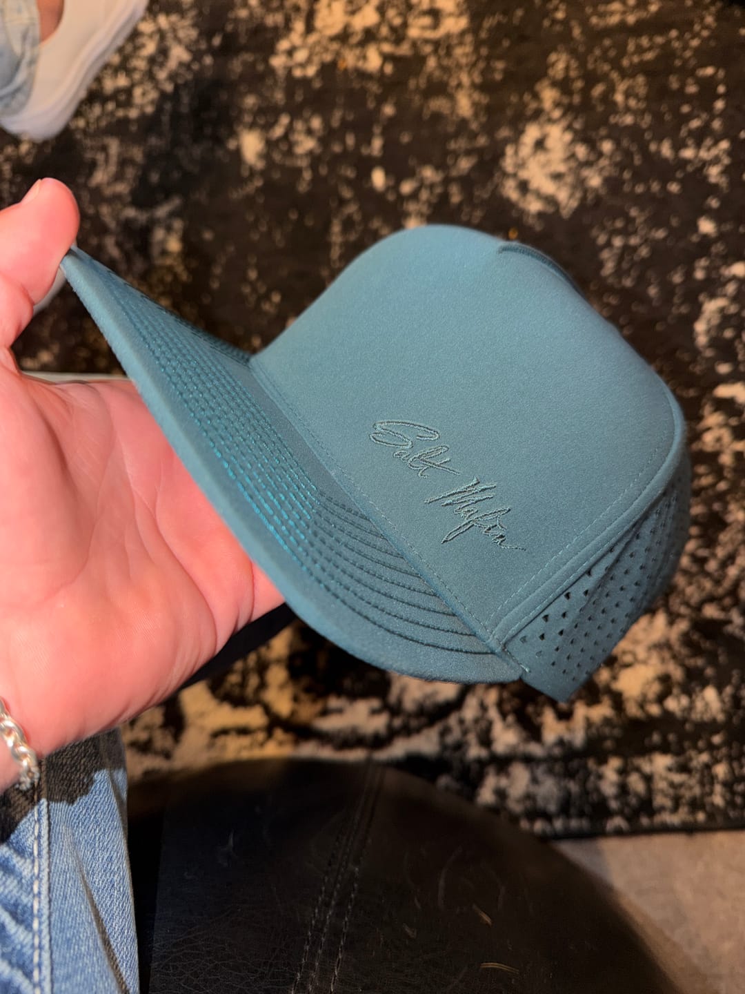 Customer photo review of THE DEEP TEAL (flat)