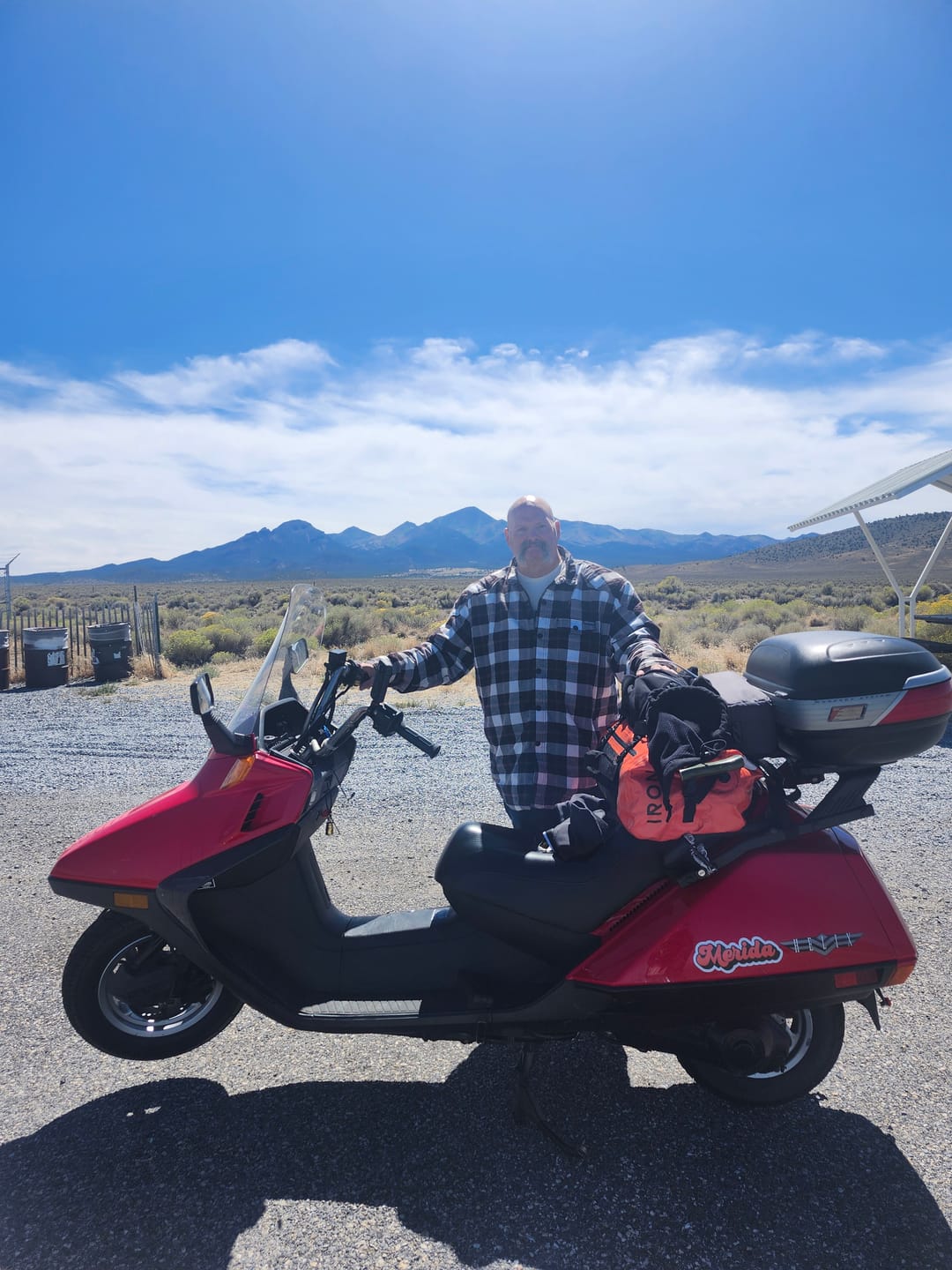 Customer photo review of RIDEIRON Waterproof Large Capacity Motorcycle Travel Dry Bag | BAG007