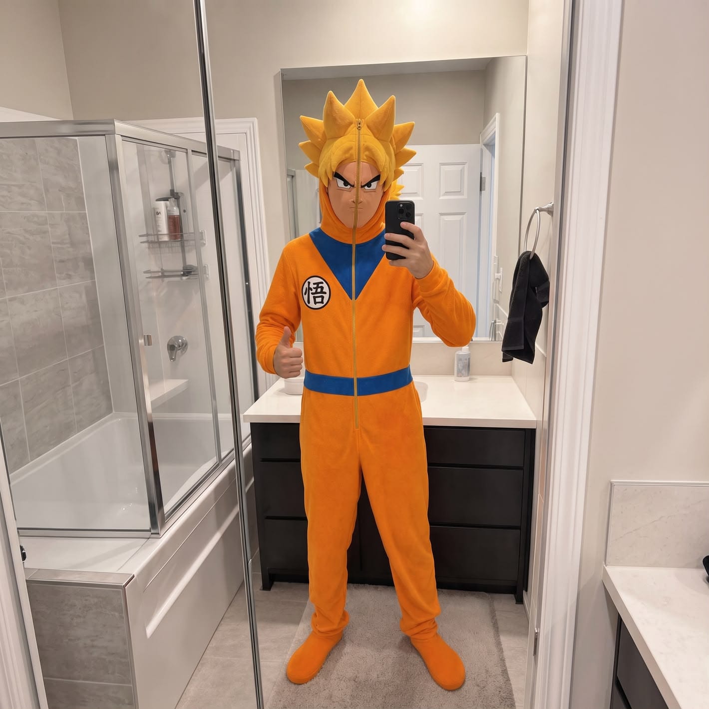 Customer photo review of Felpa Anime