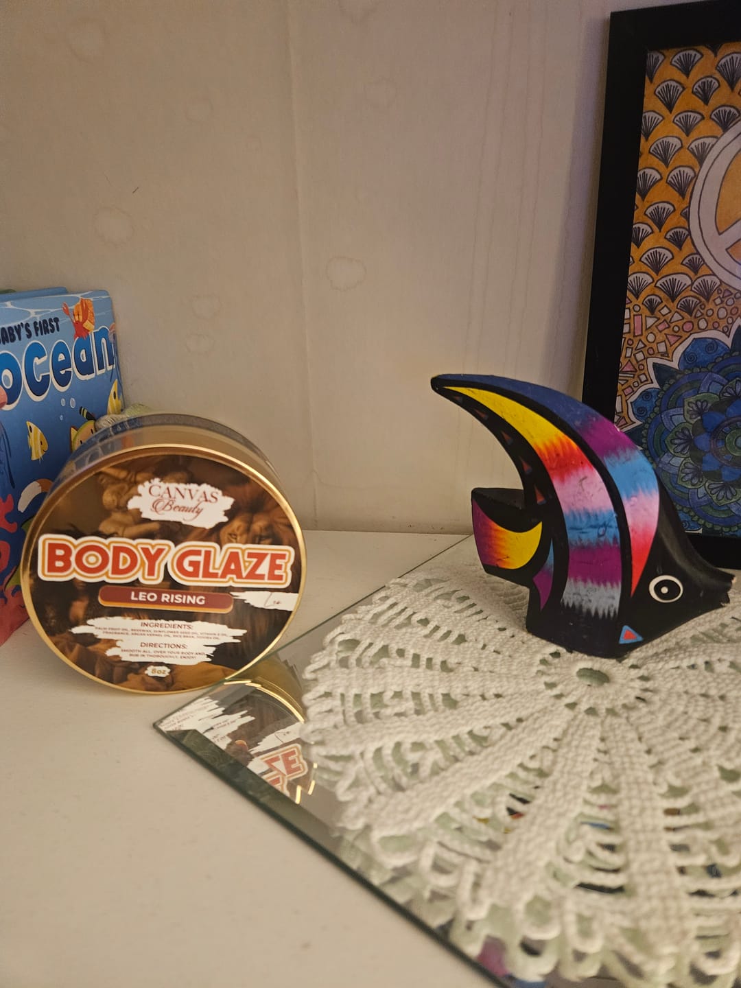 Customer photo review of Inspired by Collection BODY GLAZE: LEO (LEO)