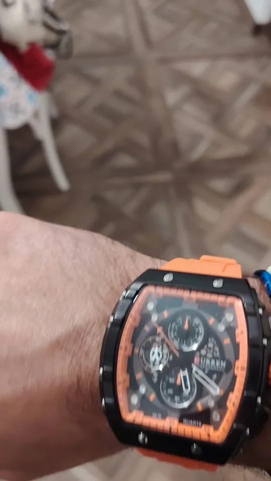 Customer photo review of CURREN 8442 Luxury Sport Watch