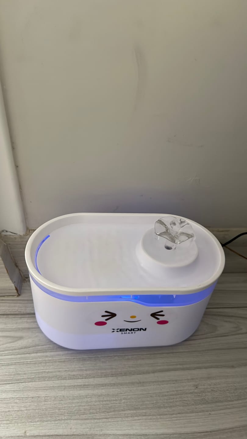 Customer photo review of Kedi Su Pınarı | Ultra Sessiz, Wifi, Akıllı, Otomatik, Su Çeşmesi (Beyaz - X8650)