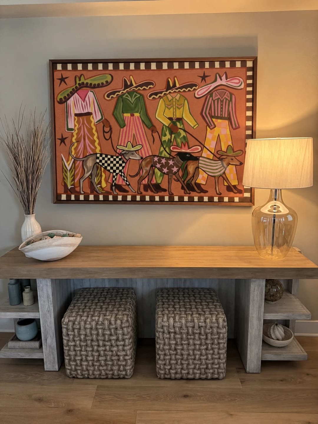 Customer photo review of Western Pop Art｜Vibrant Prairie Stroll